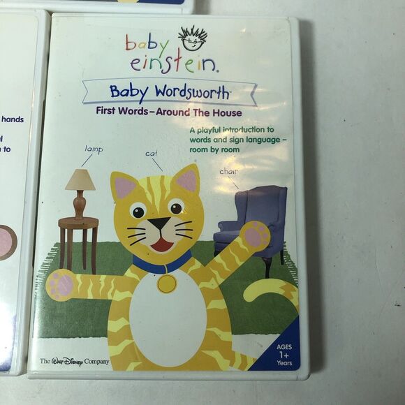 Baby Einstein Lot of 3 DVDs Early Education‎ Learn Noah Wordsworth da Vinci B1 - Picture 2 of 16